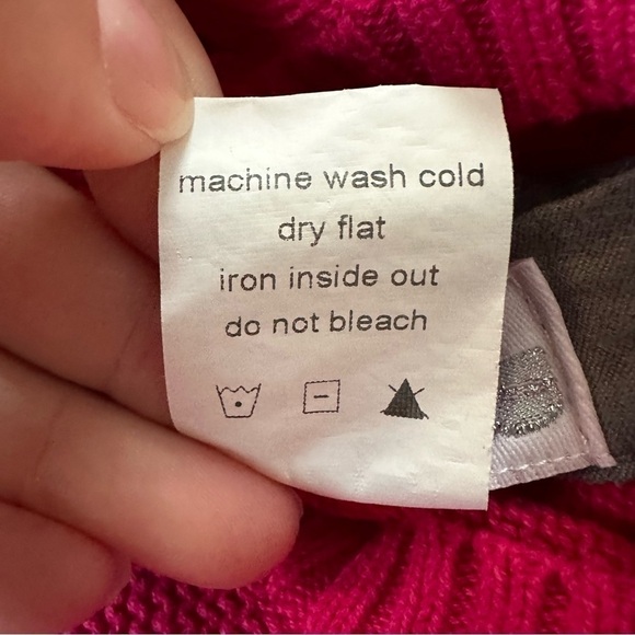 Petimini Hot Pink Knit Tunic Sweater Set 18 months - Picture 6 of 6